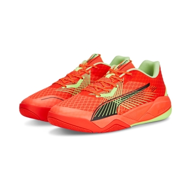 Puma Indoor Shoes Eliminate Power Nitro II 2023 yellow/red Men